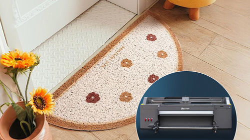 Baosiwei Circular Mat Print Design