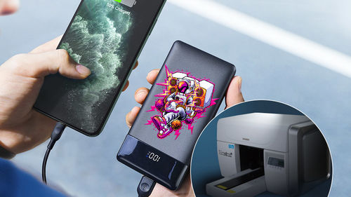 Soluções de impressão personalizadas do Power Bank