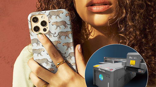 Solução de impressão personalizada de caixa de telefone