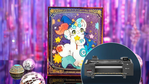 Impressão UV Baosiwei: A Magia da Impressão UV com Folha de Ouro em Acrílico